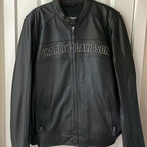 Men’s Tall Harley Davidson Leather Jacket